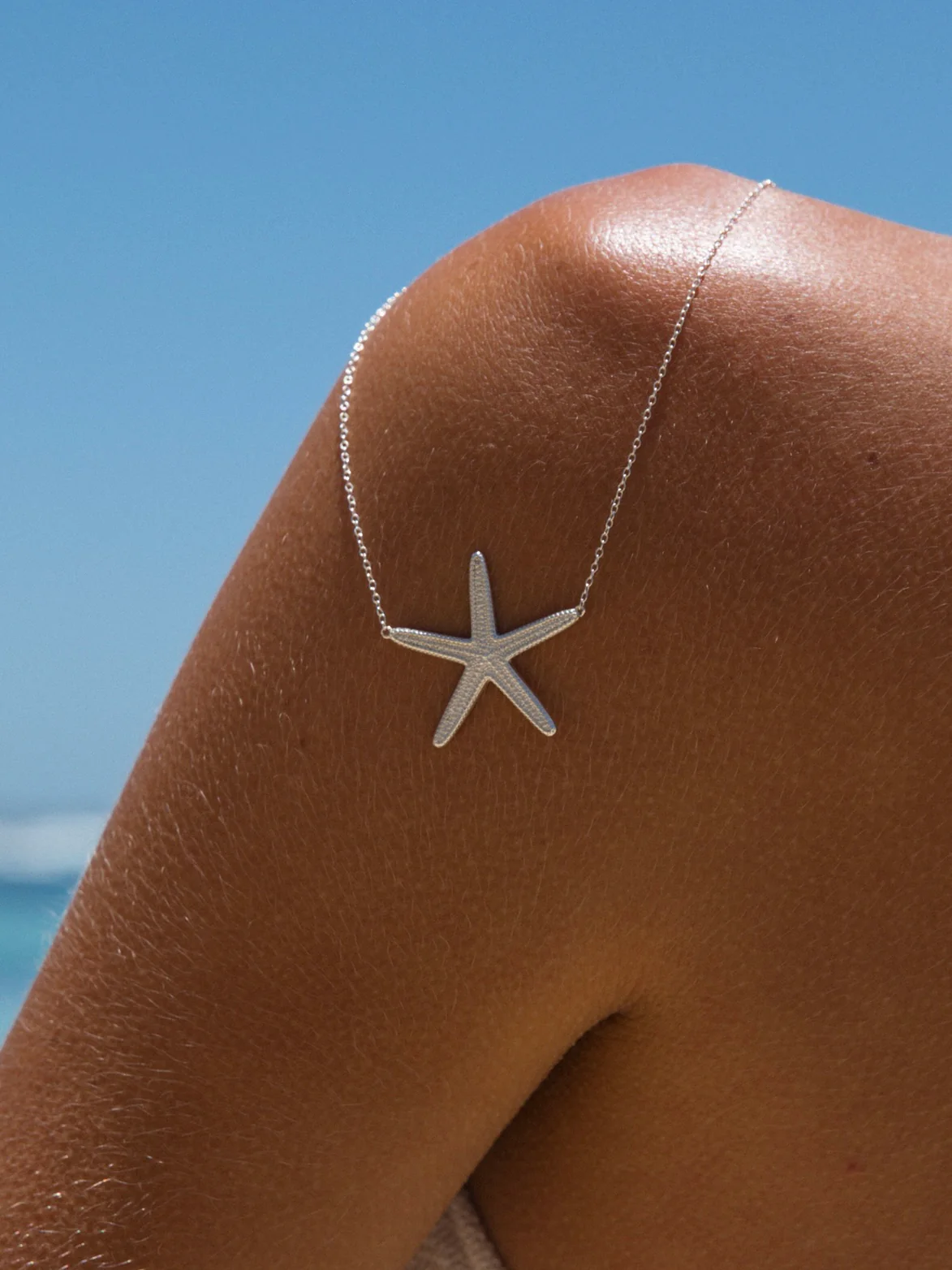 Island Sun Necklace in Sterling Silver - Image 4