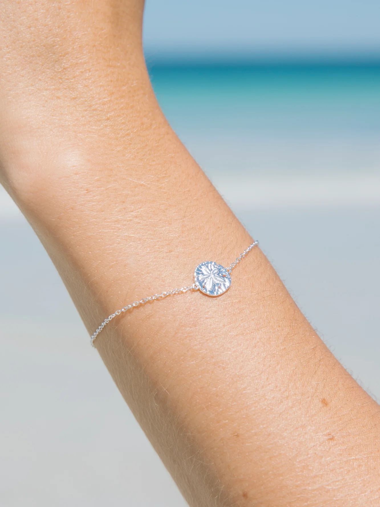 Sand Dollar Bracelet in Sterling Silver - Image 3